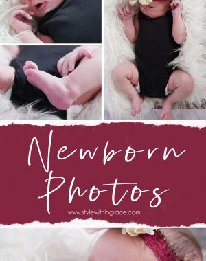 Newborn Photos Pinterest Graphic Longer Red