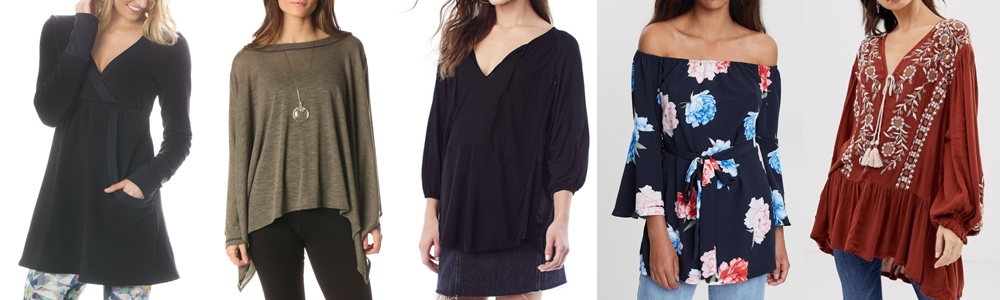 Postpartum Wardrobe Essentials - Tunic Tops