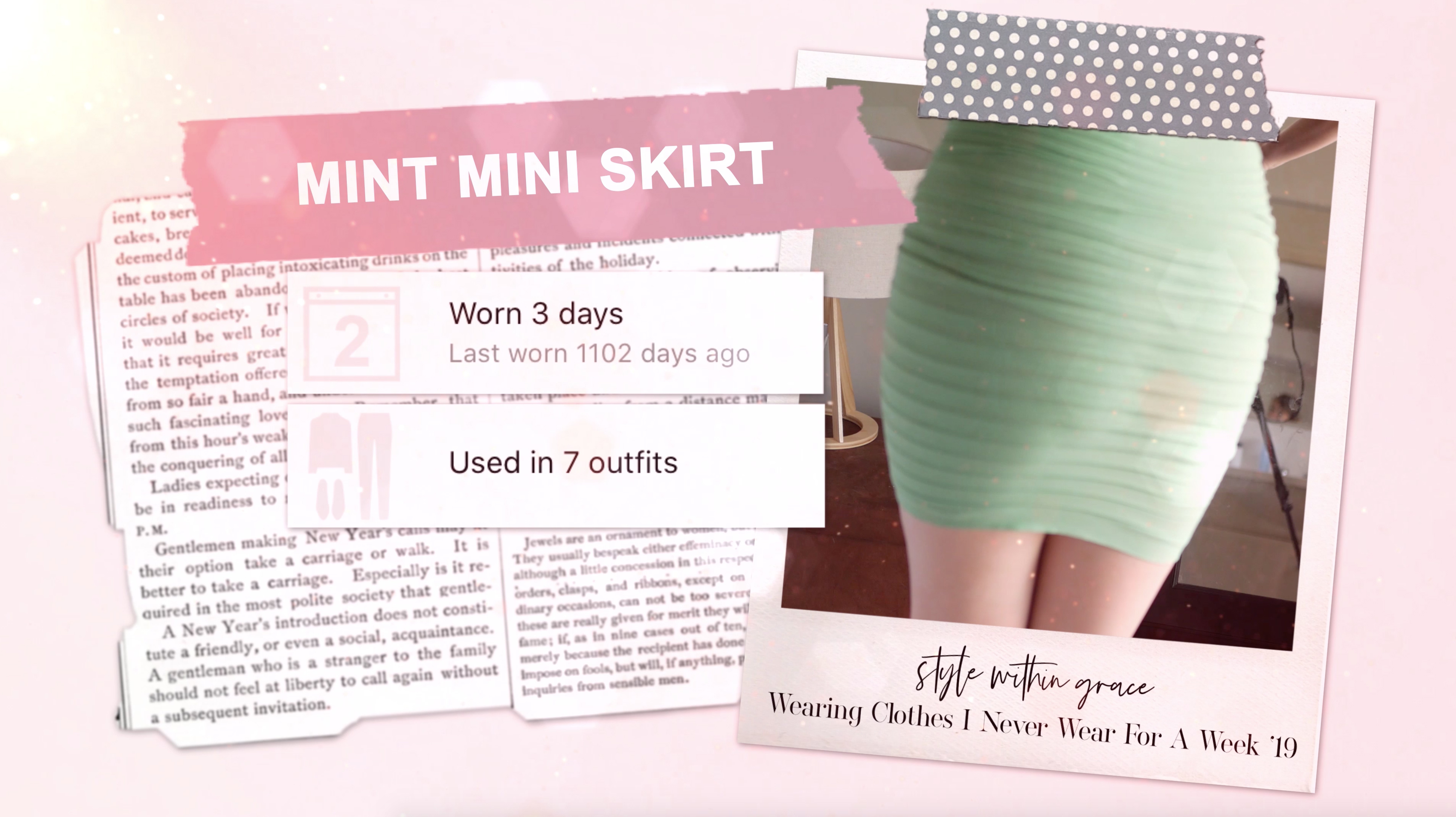 Mint Mini Skirt