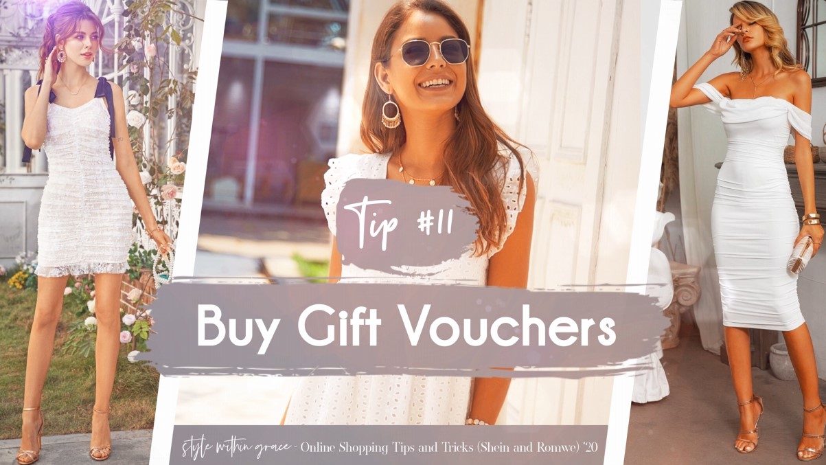Online Shopping Tips and Tricks #11 - Buy Gift Vouchers