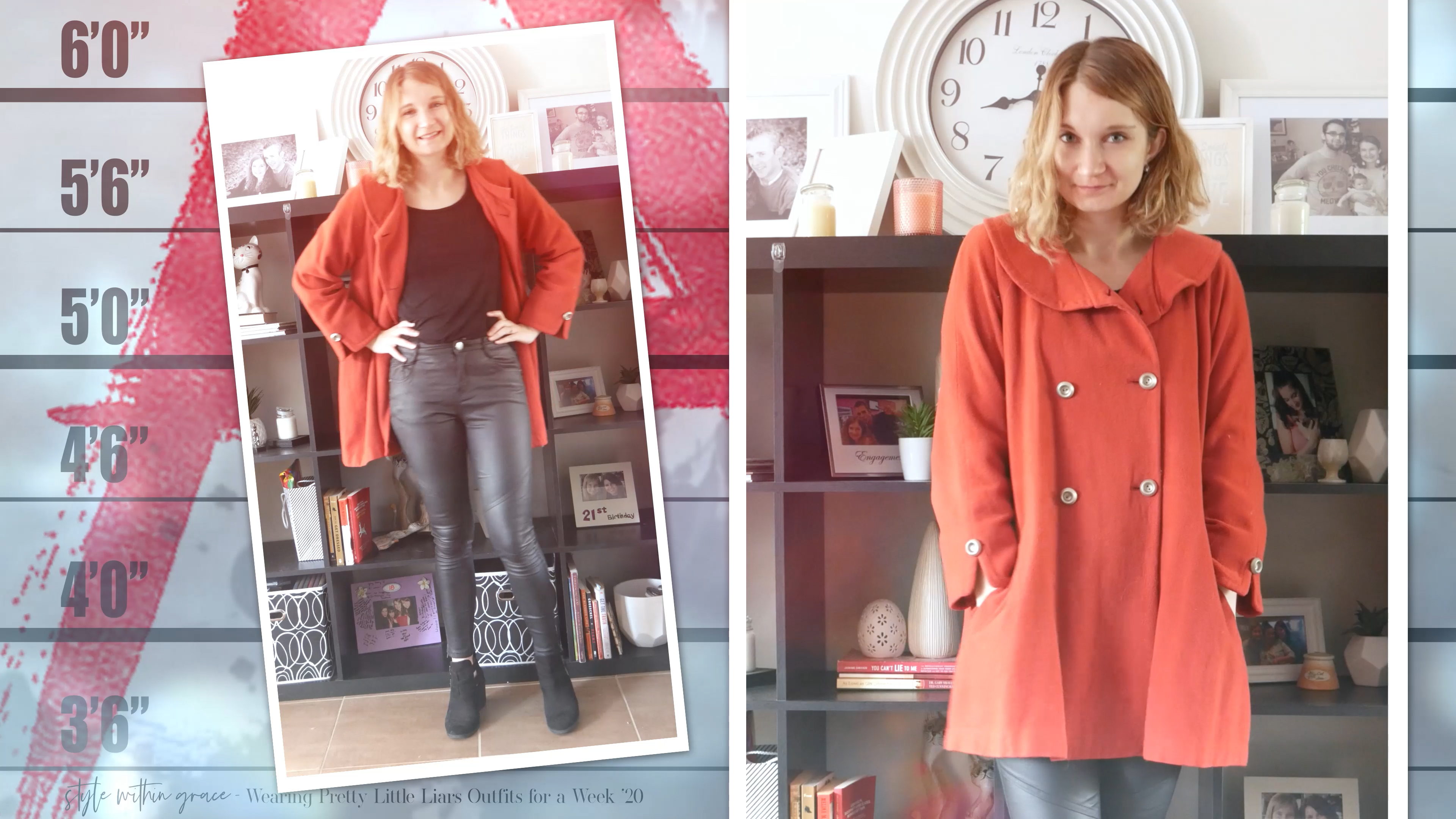 Pretty Little Liars Outfit Day 5 Red Coat