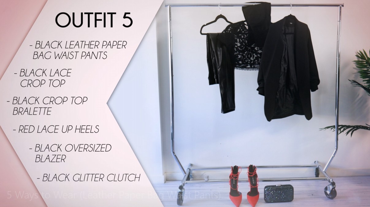 Leather Pants Outfit Formula 05