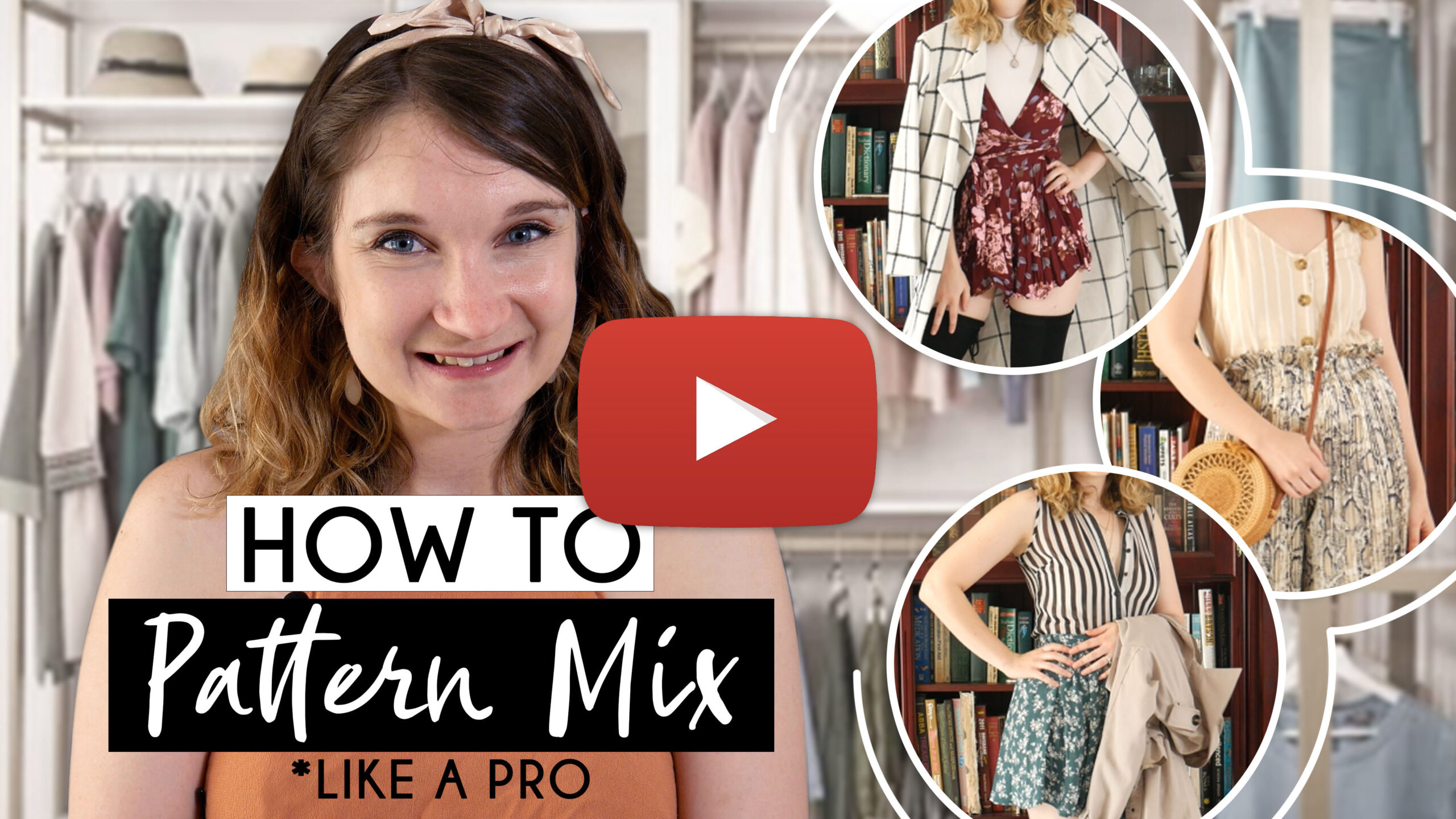 How to Pattern Mix Youtube Thumbnail Play Button
