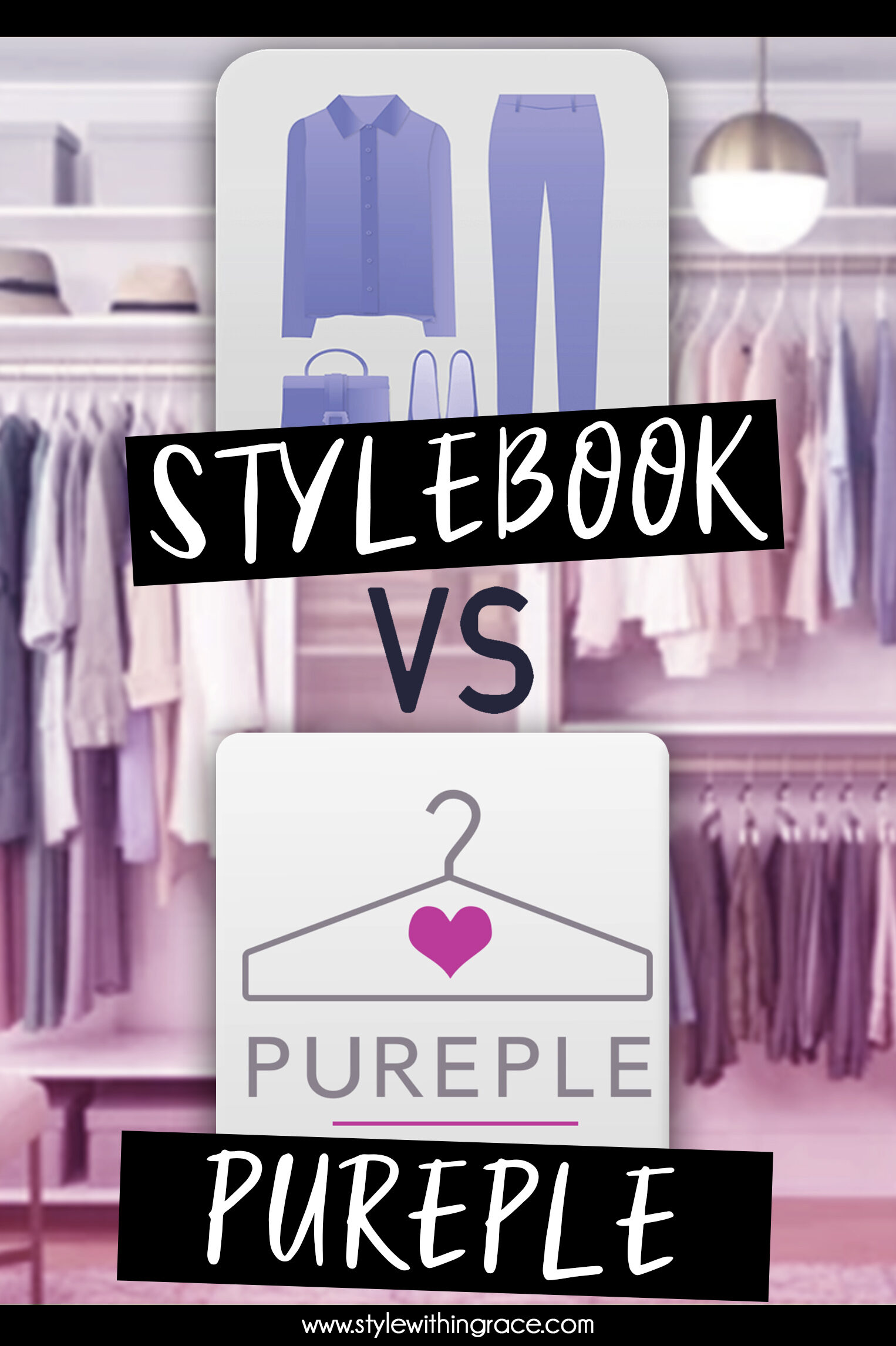 Stylebook Vs Pureple App Comparison Pinterest