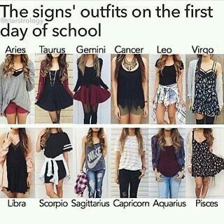 The Signs' Outfits