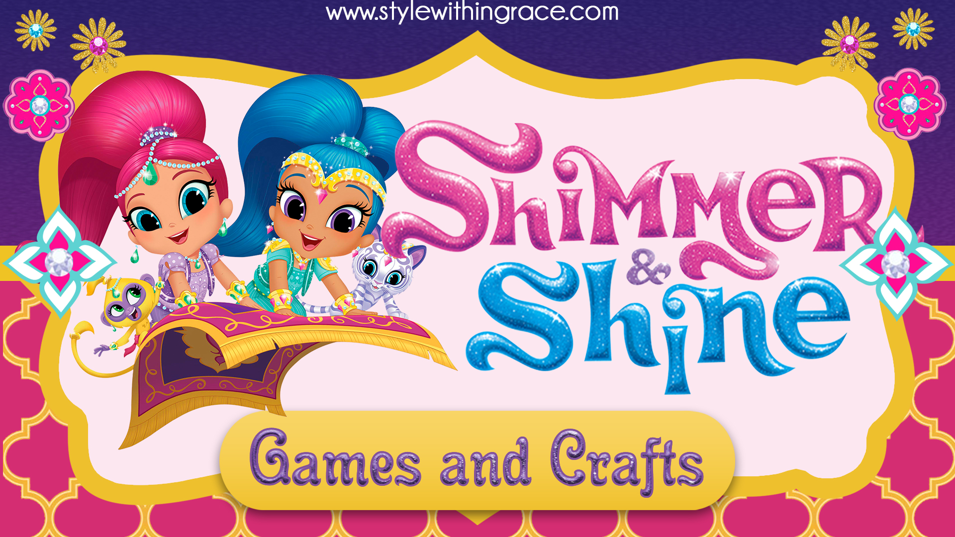 How to Throw a Simple Shimmer and Shine Party at Home Kids Activities Blog