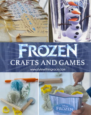 Frozen Birthday Party Crafts and Games Pinterest