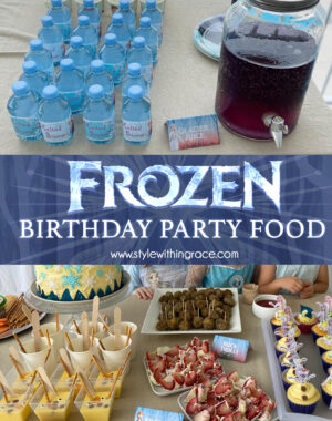 Frozen Birthday Party Food Pinterest