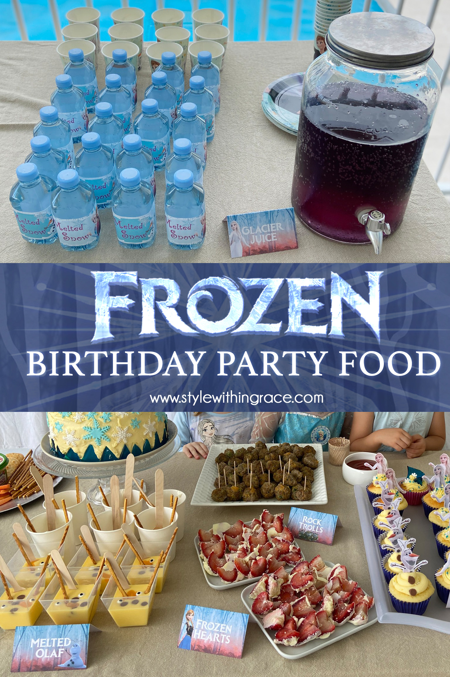 Frozen Birthday Party Food Pinterest
