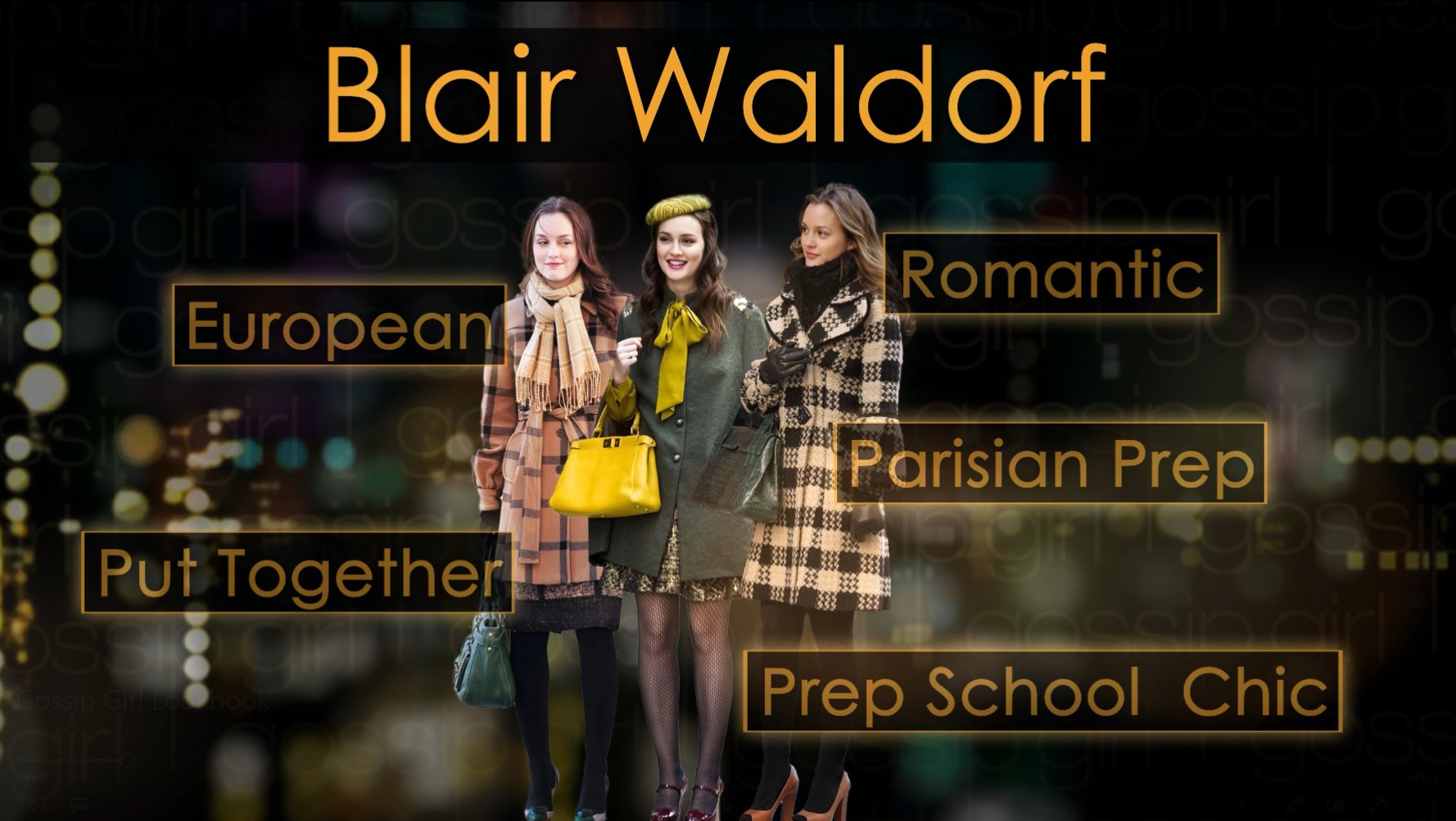 Blair Waldorf Style Overview