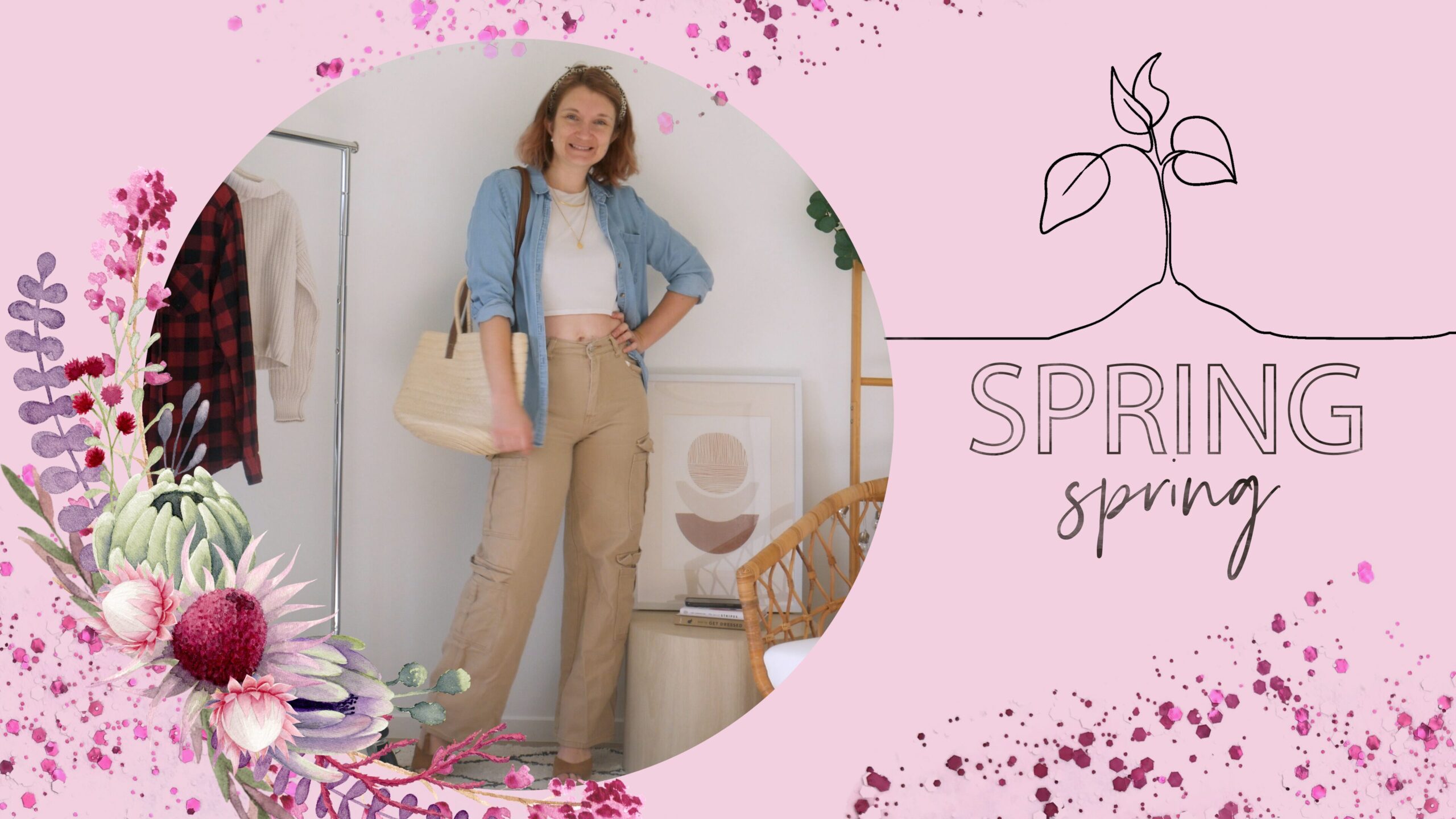 Four Seasons of Fashion (Cargo Pants) Spring Outfit