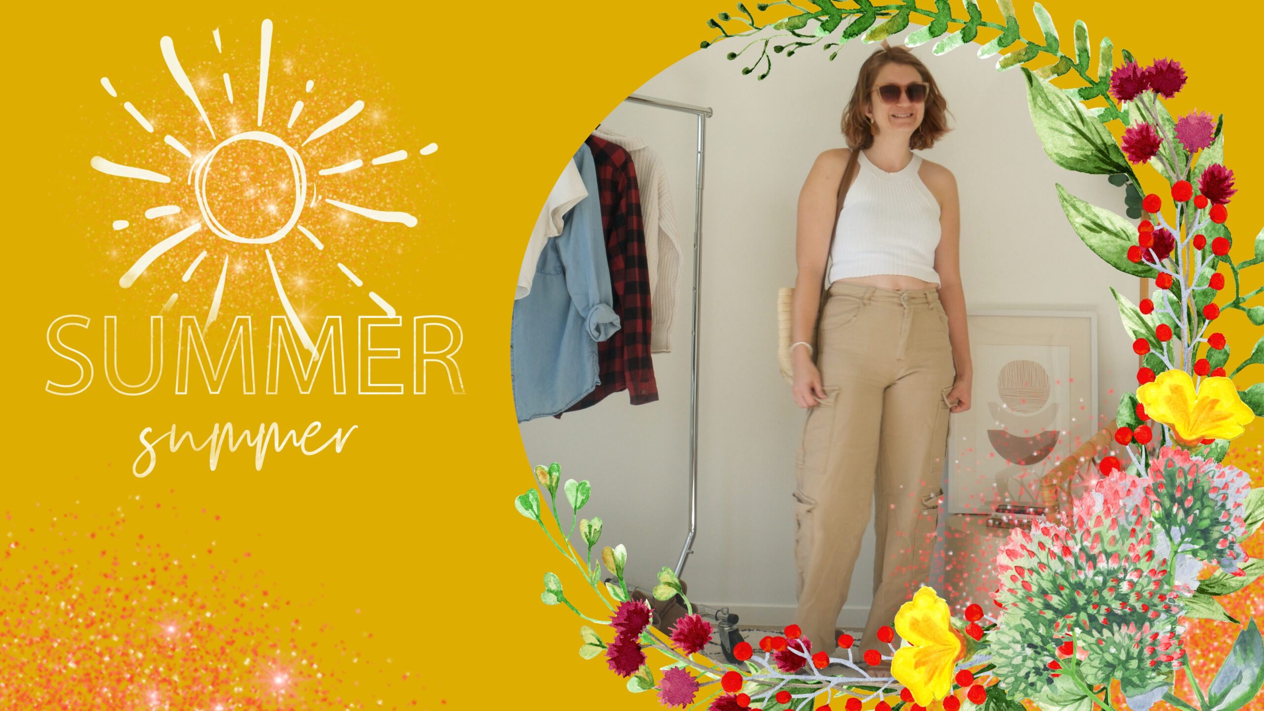 Four Seasons of Fashion (Cargo Pants) Summer Outfit