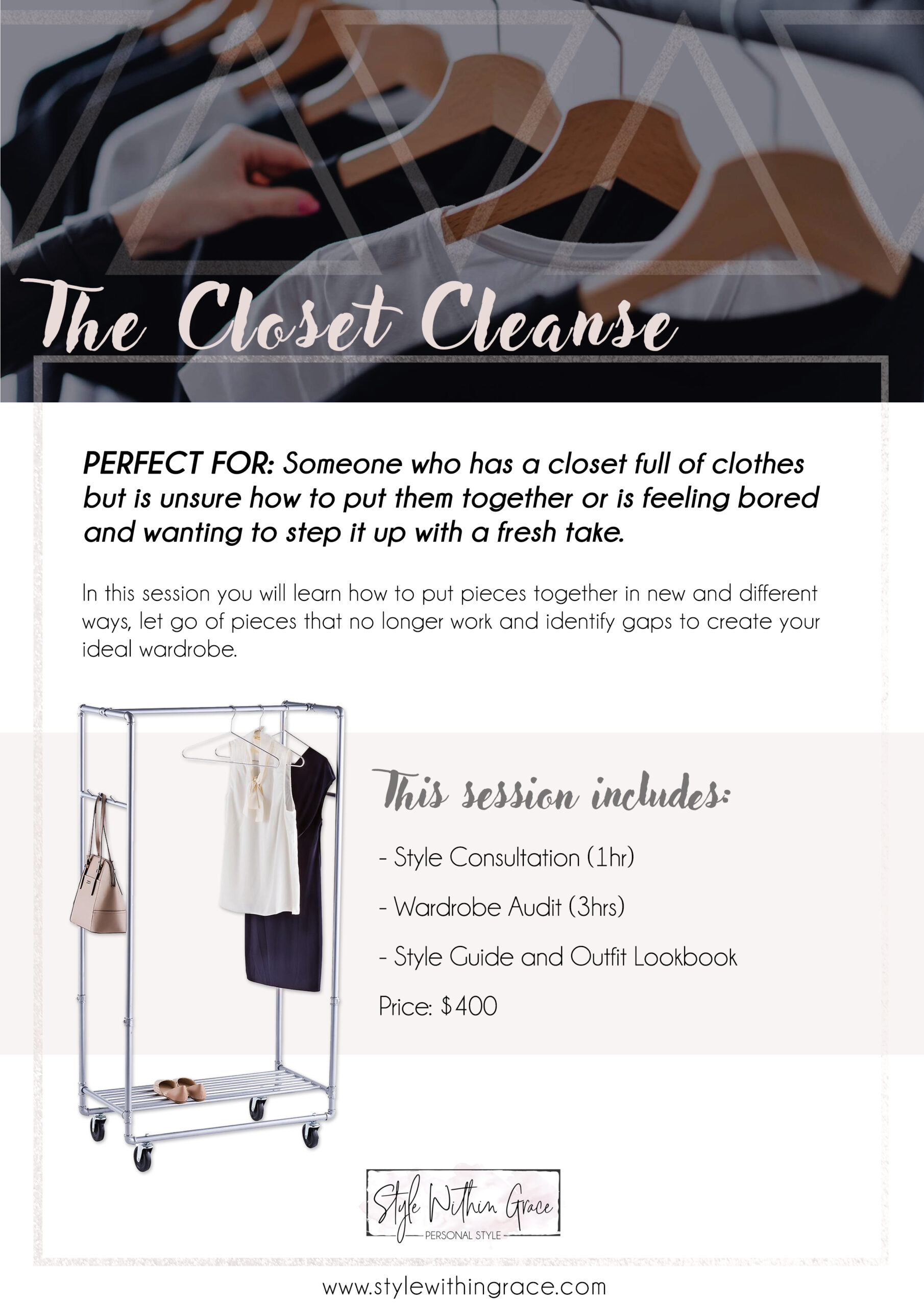 Package List - The Closet Cleanse