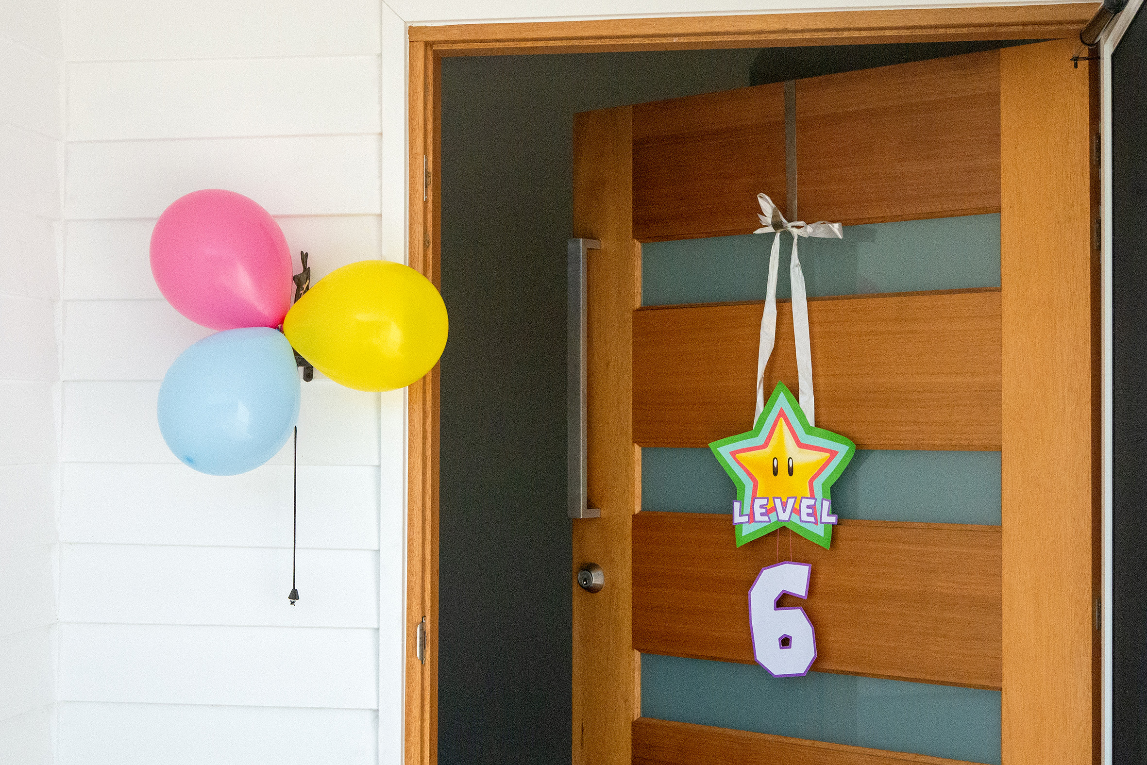 Level Up Front Door Sign DIY