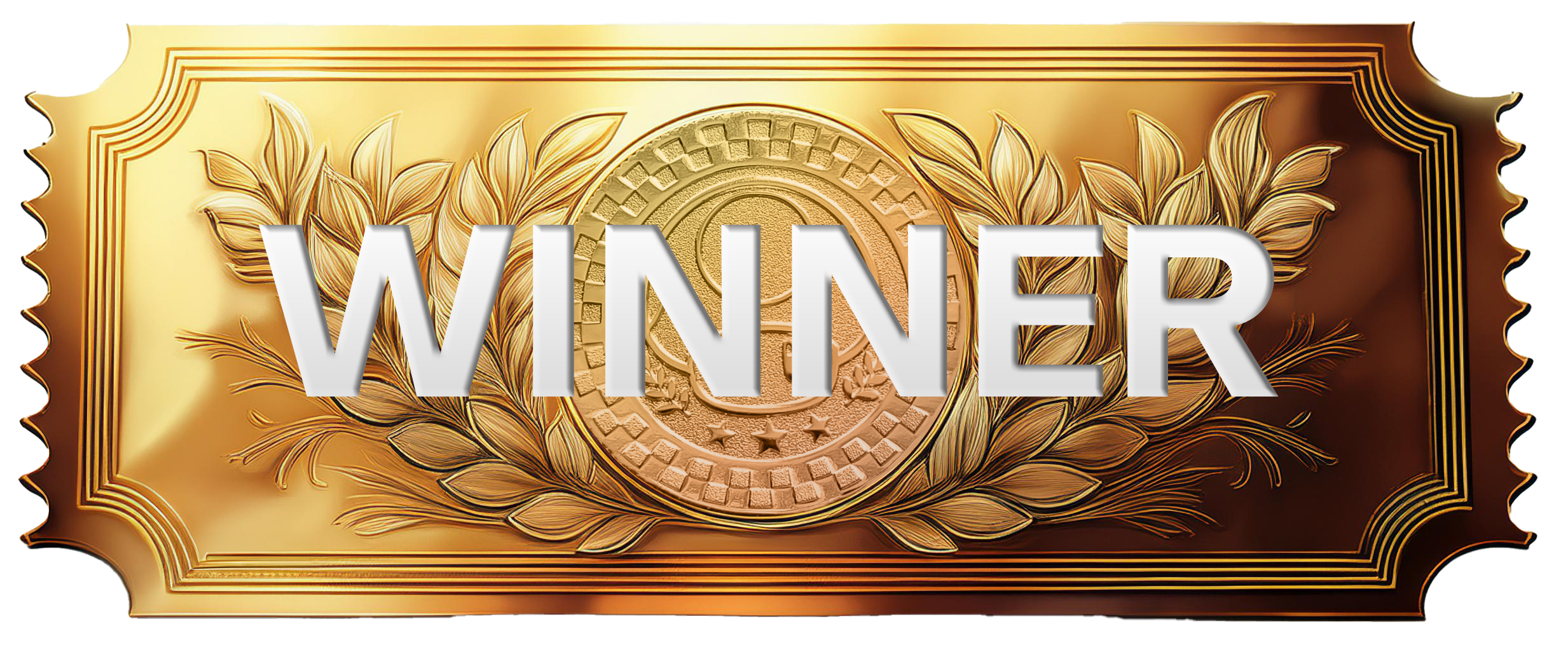 Super Mario Golden Winners Ticket