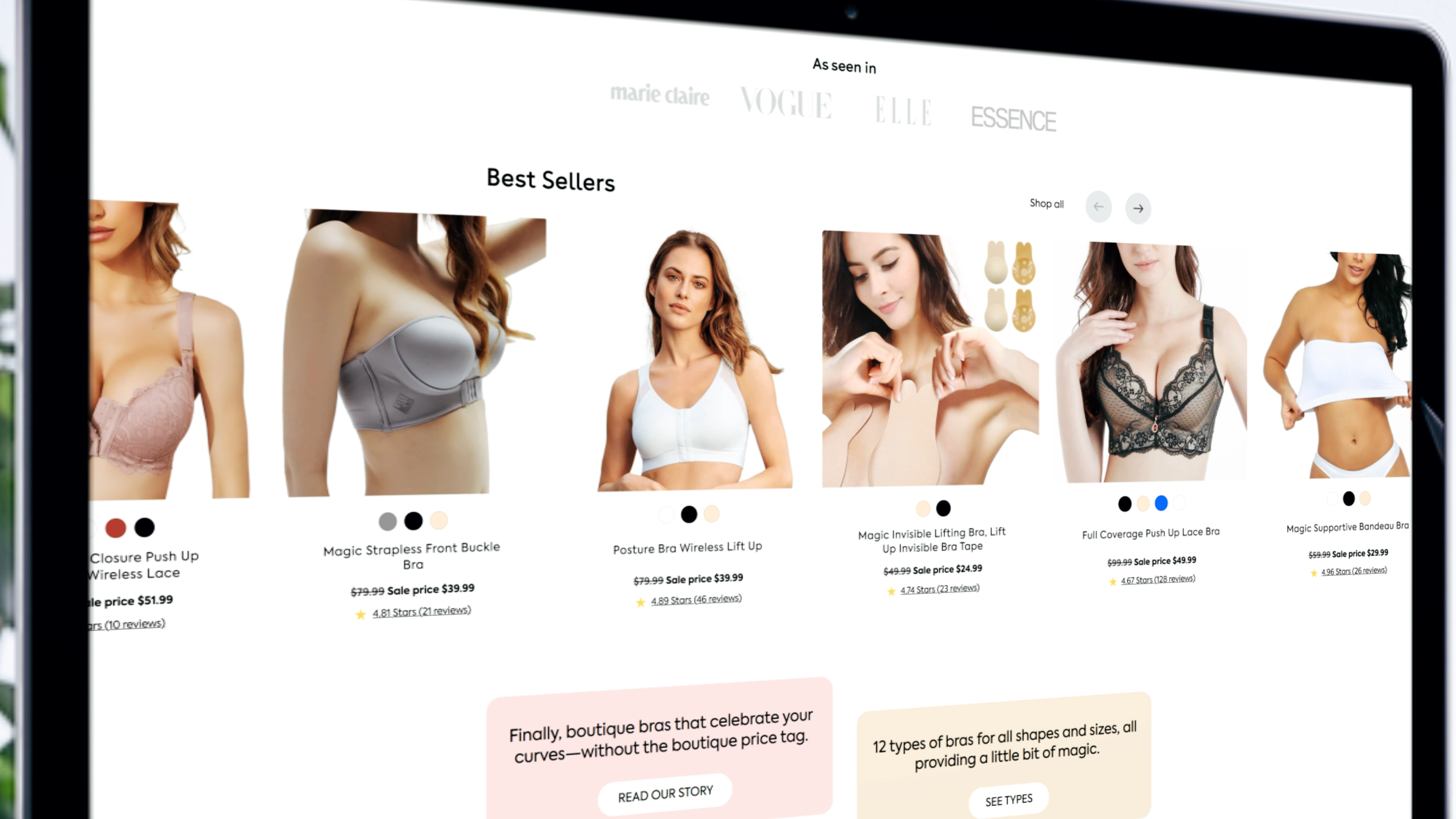 Magic Bras Range