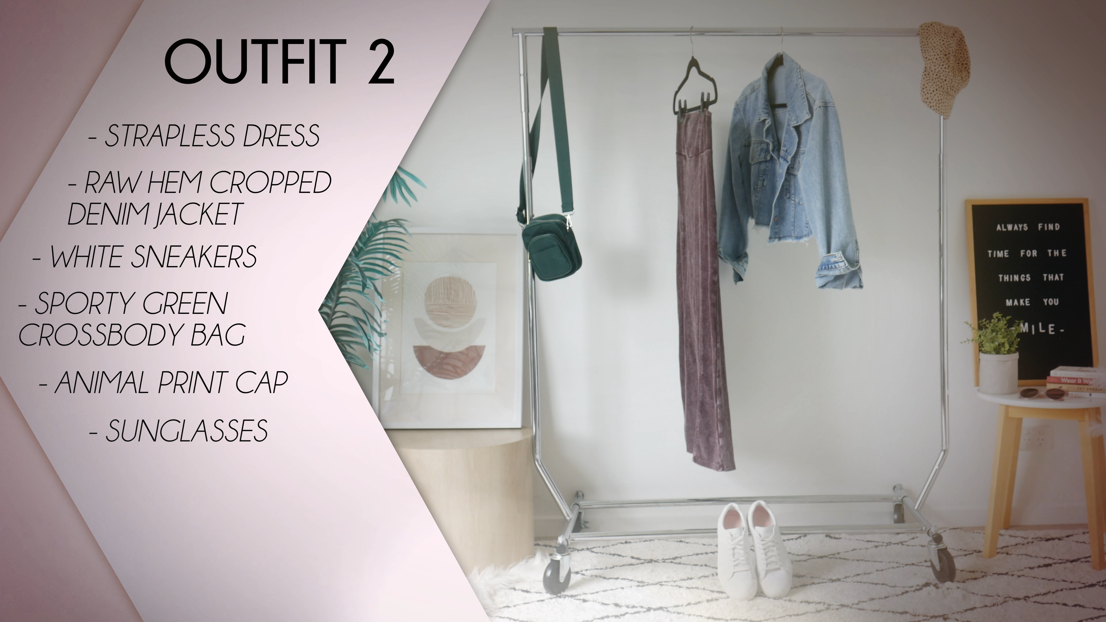 Strapless Dress Casual Outfit Formula