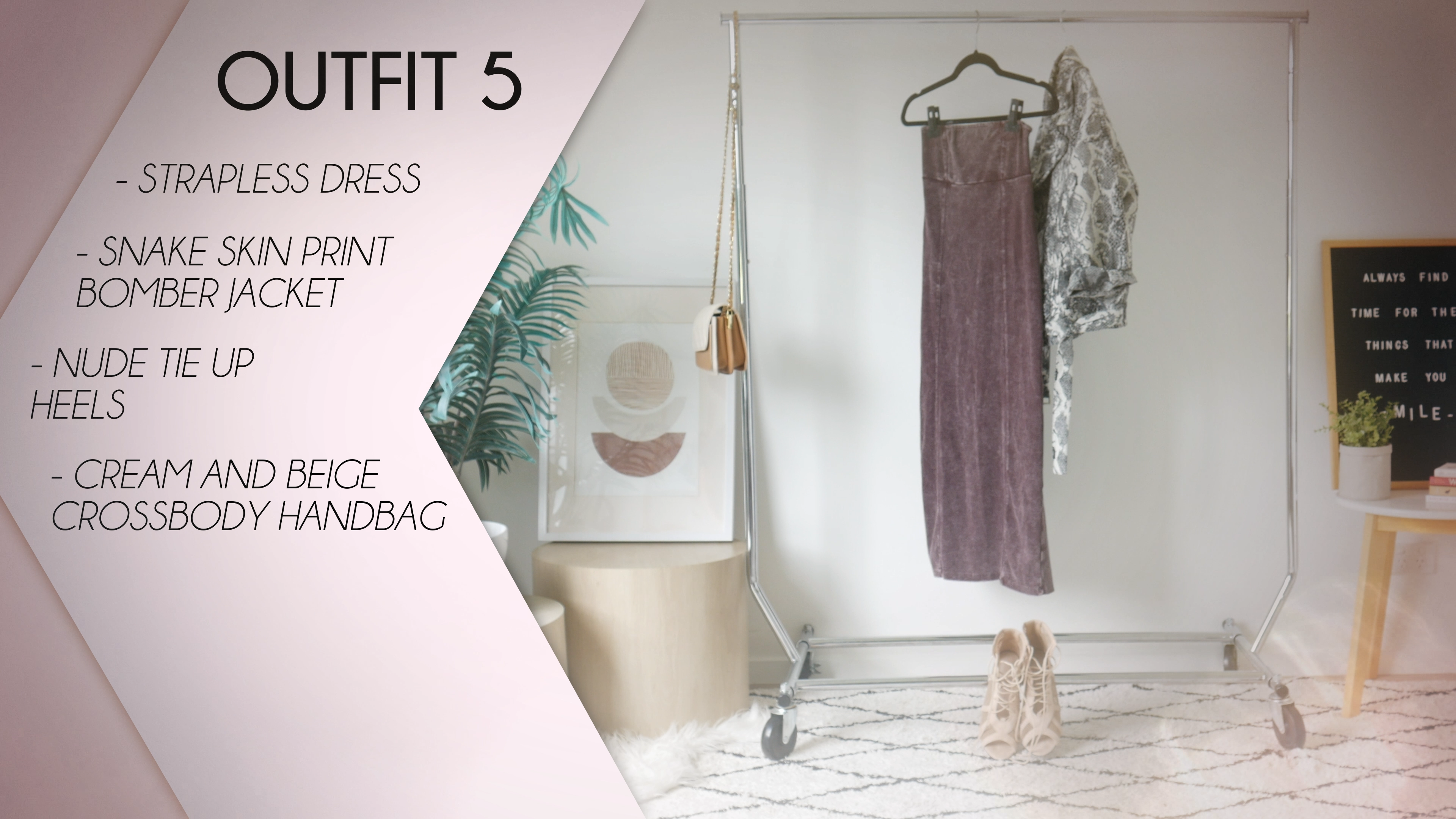 Strapless Dress Date Night Dressy Outfit Formula