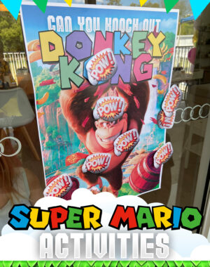 Super Mario Birthday Party Activities Pinterest 01