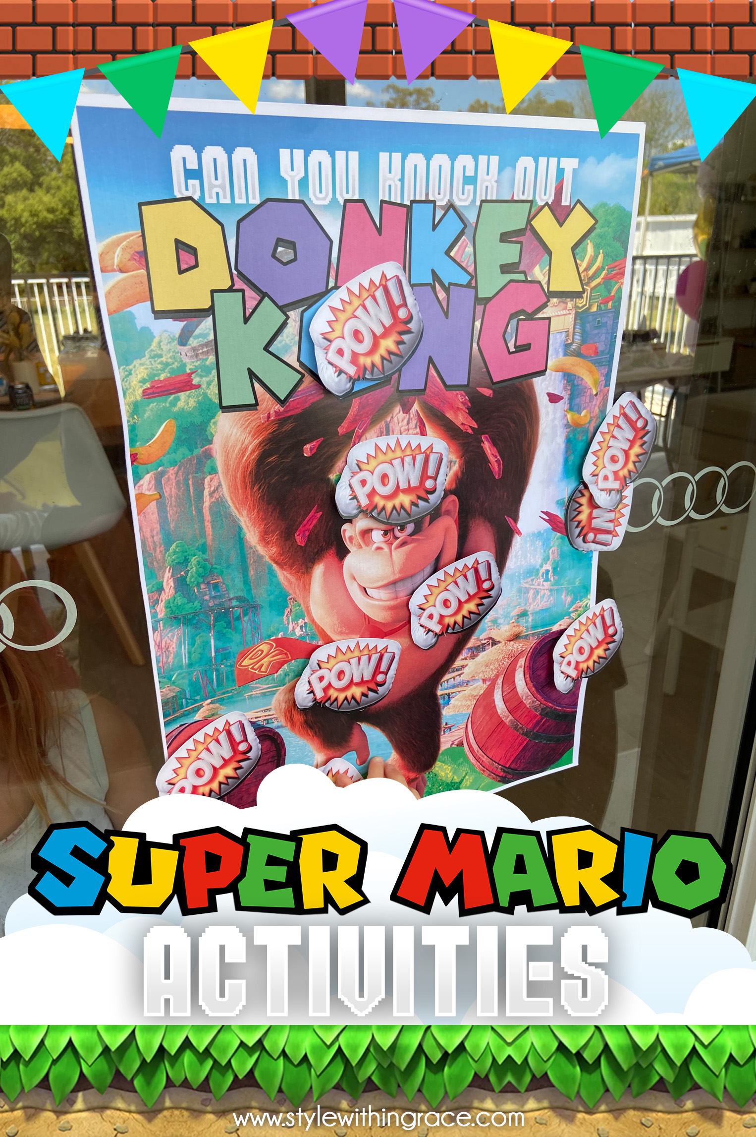 Super Mario Birthday Party Activities Pinterest 01