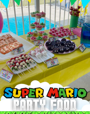 Super Mario Birthday Party Food Pinterest 02