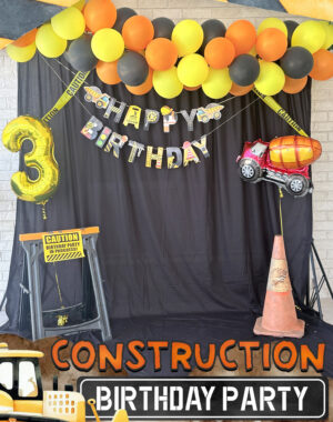 Construction Truck Birthday Party Decorations Pinterest